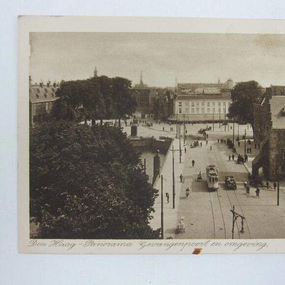 Postcard Netherlands The Hague Gevangenport Prison Gate Environment Antique - Picture 2 of 12